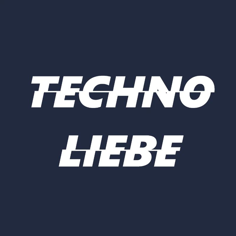 Techno Liebe Weiss Verzerrt