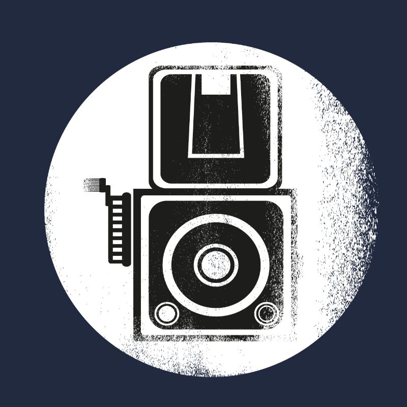 Camera stencil black gift