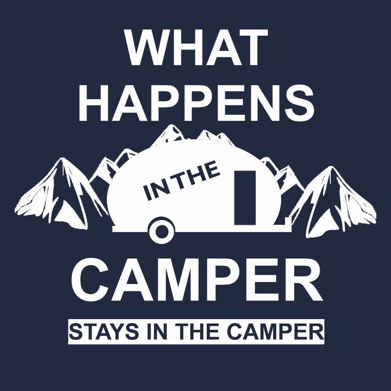 Camper - Zelten / Campingplatz / Geschenk