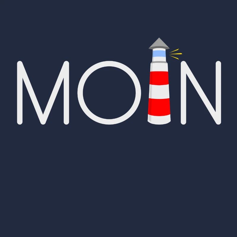 Moin Guten Morgen oder Tag Leuchtturm