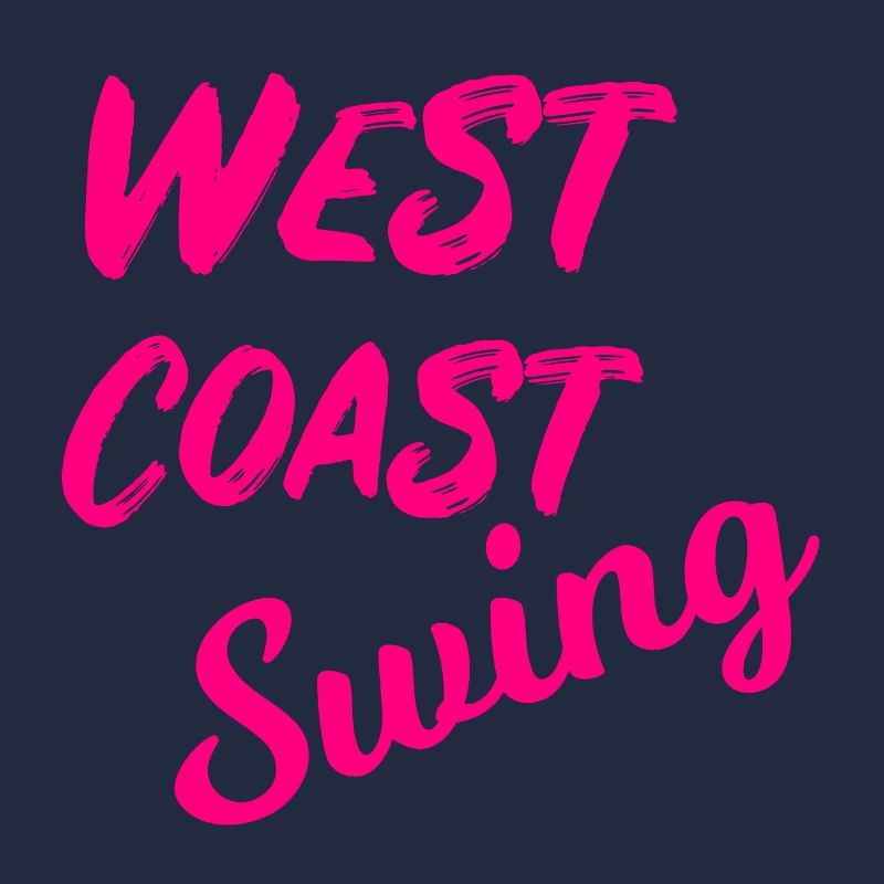 West Coast Swing Pink WCS Gift Dancing Dance