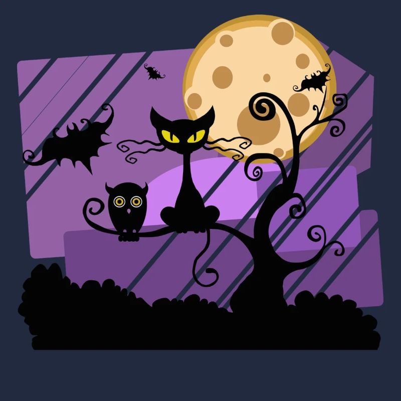 Halloween Katze