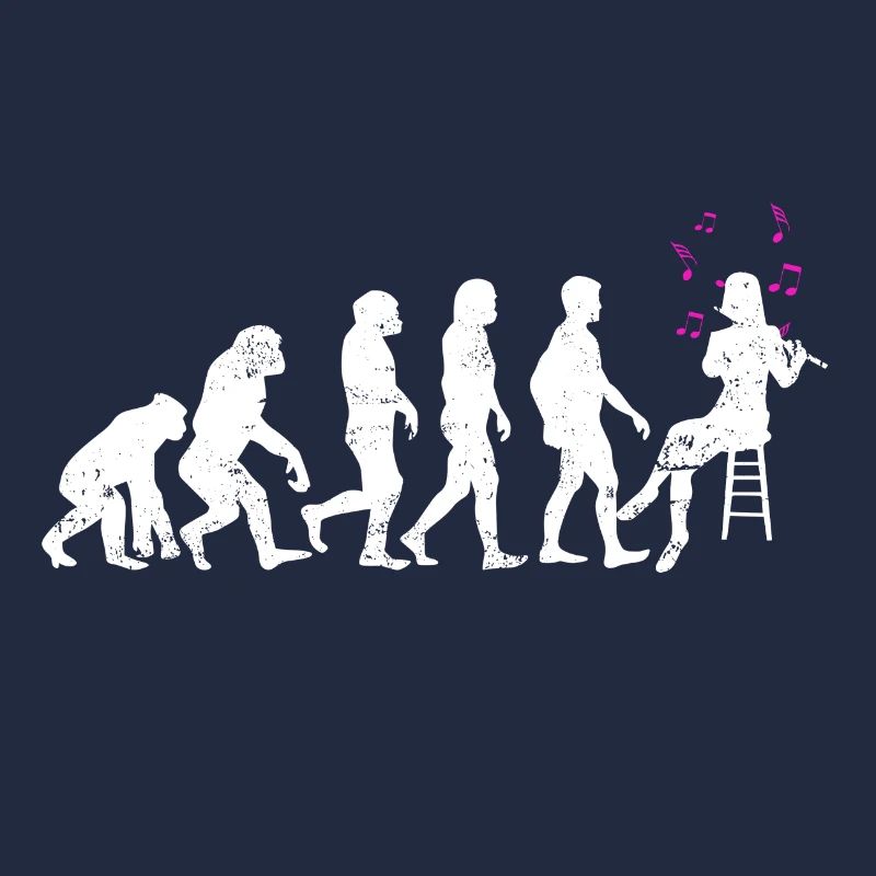 Instrument de flûte d'évolution