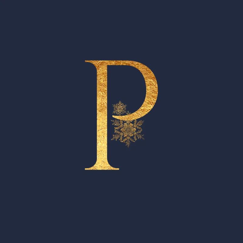 Lettre initiale P
