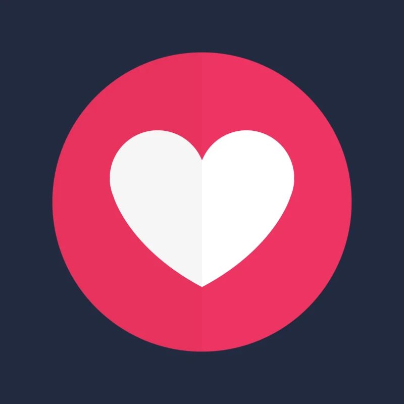 facebook heart