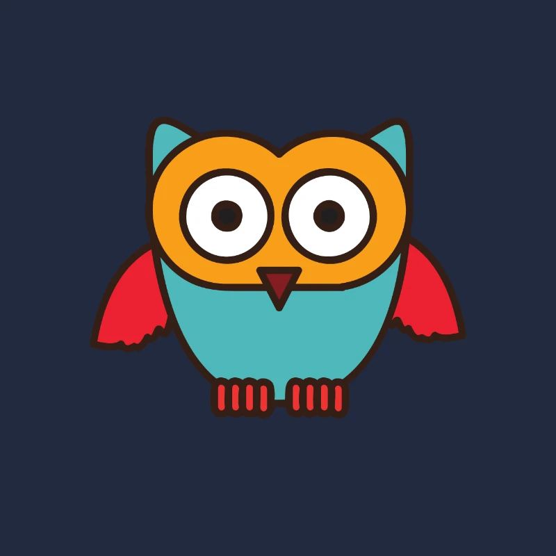 Eulen Design - Niedliche Eule