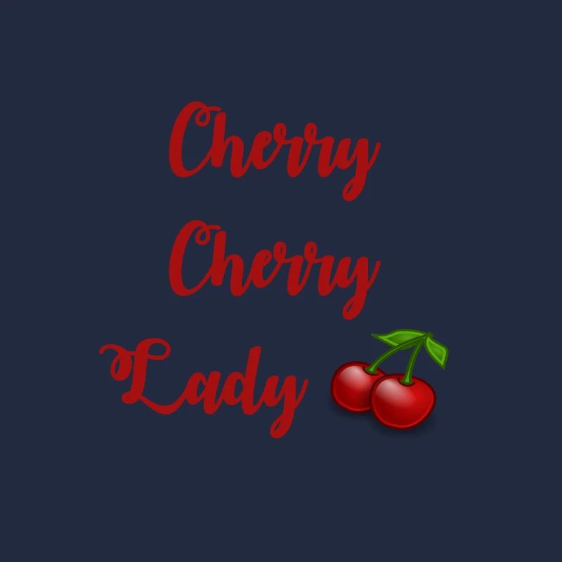 "Cherry Cherry Lady" empreinte