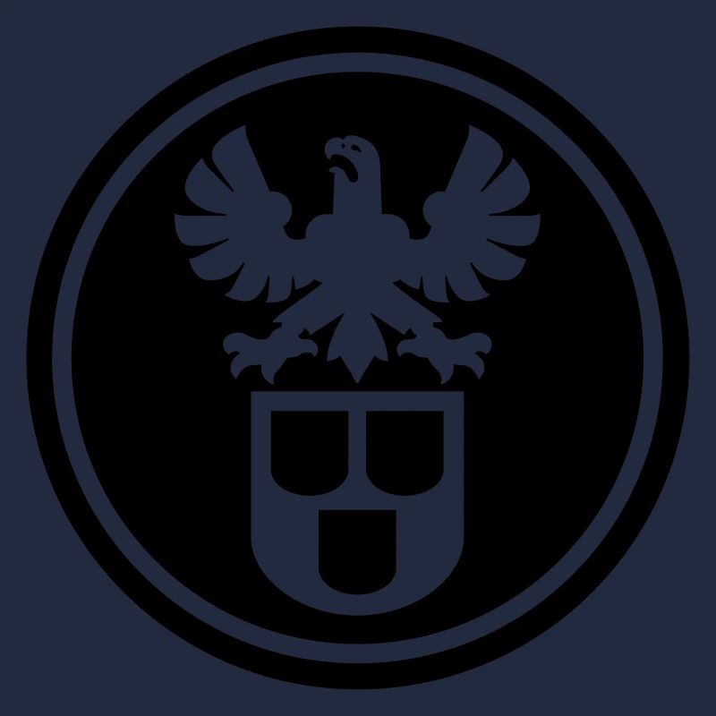 Painter and painter guild sign with eagle neg