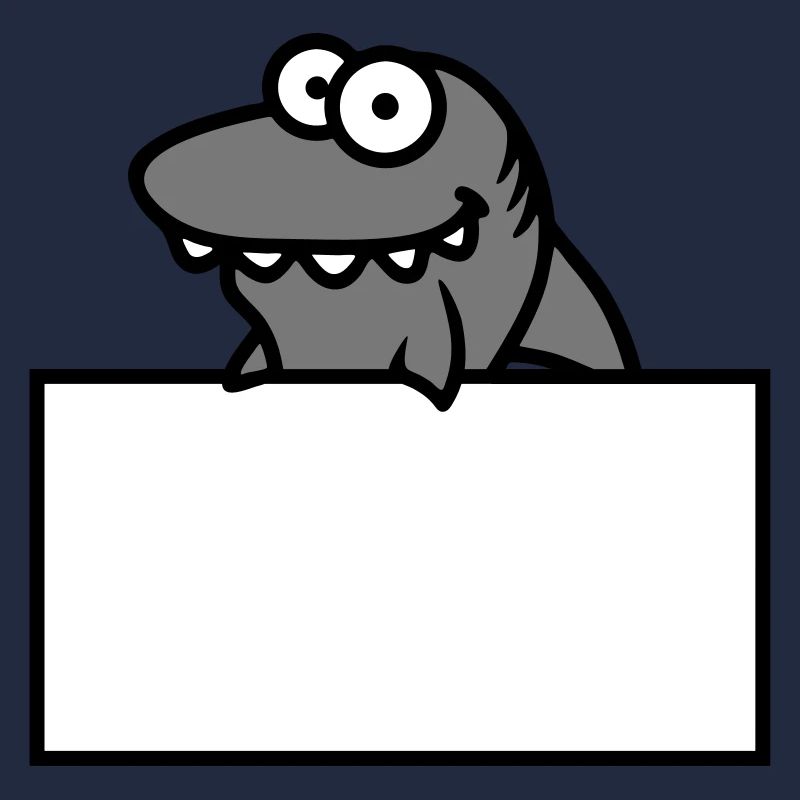 hai shield funny frame wall show comic cartoo
