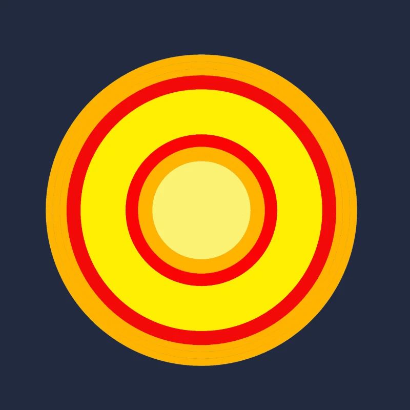Cercles colorés