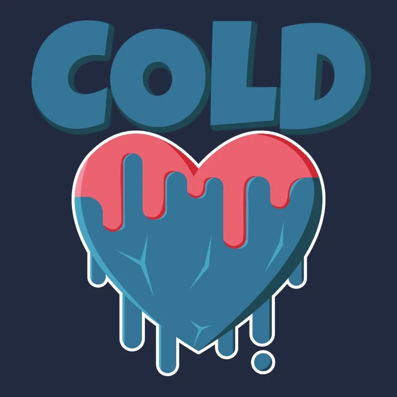 Froid coeurs glaçons