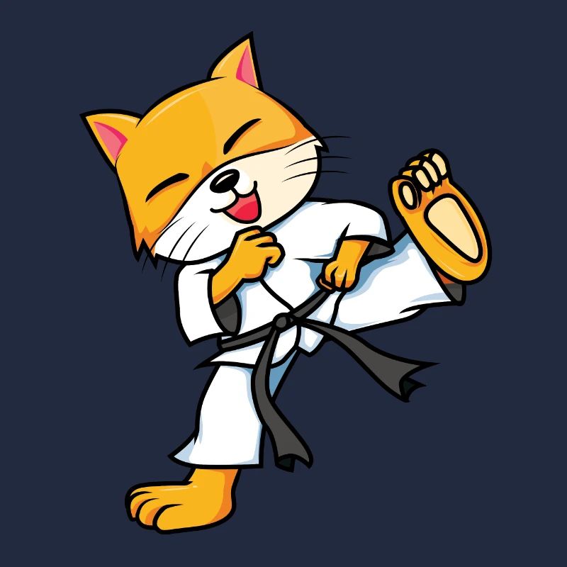 Karate Katze