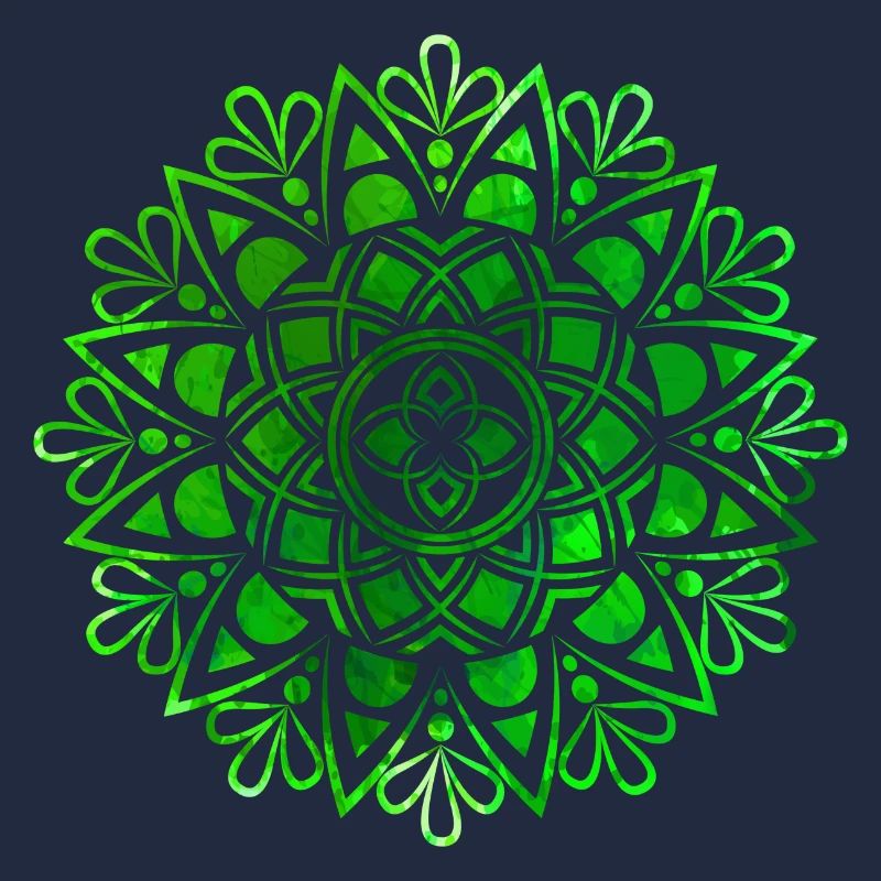Mandala - Vert