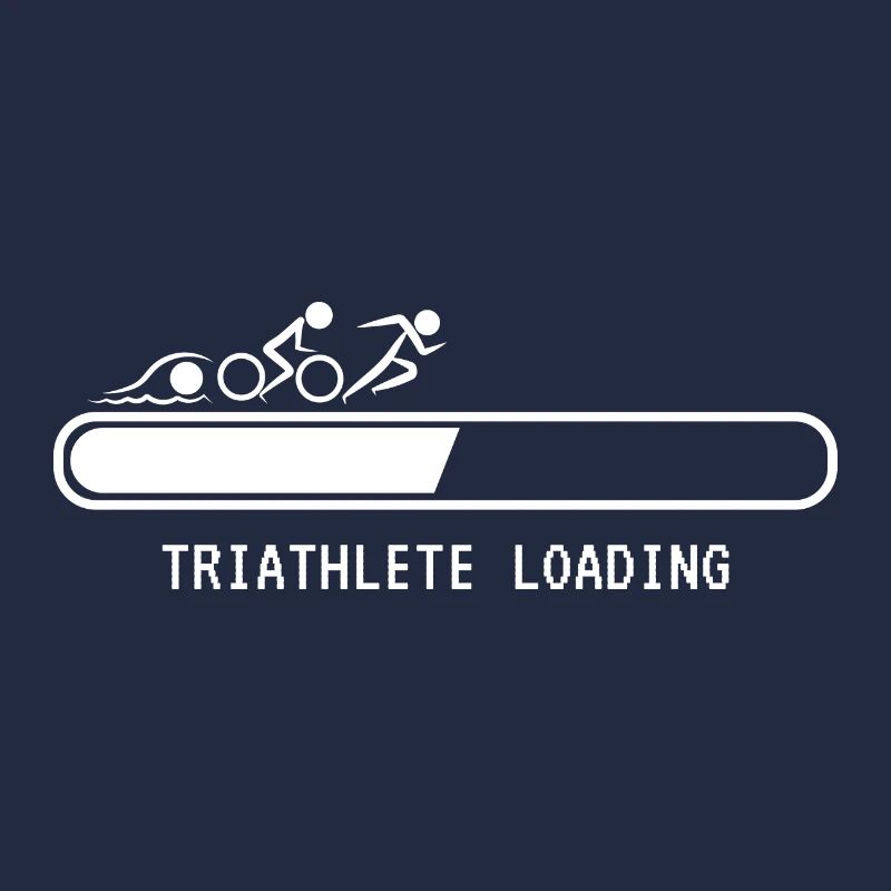 Triathlon Triathlète Loading - Idée cadeau