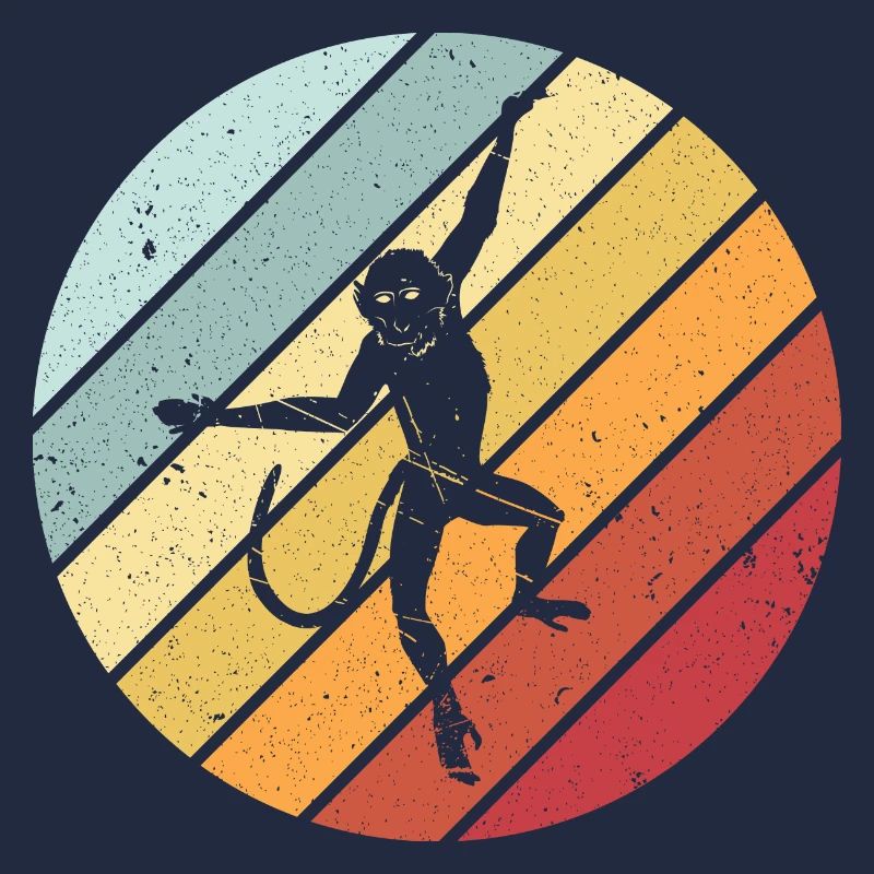 Monkey retro