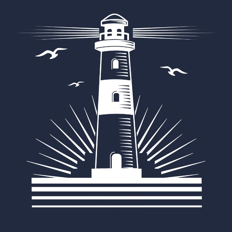 Leuchtturm am Meer