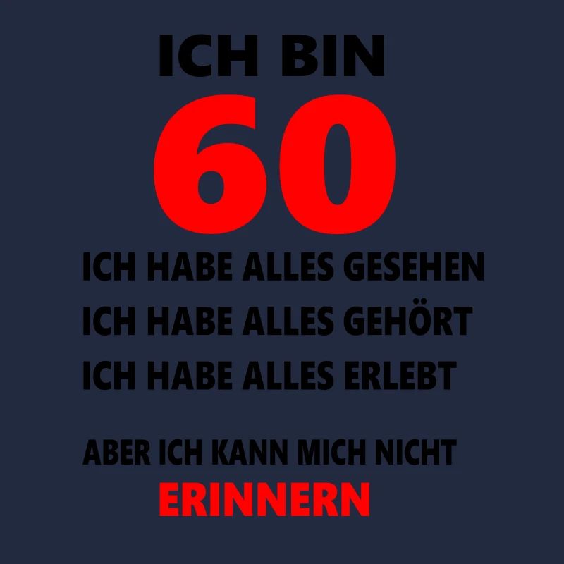 ich bin 60