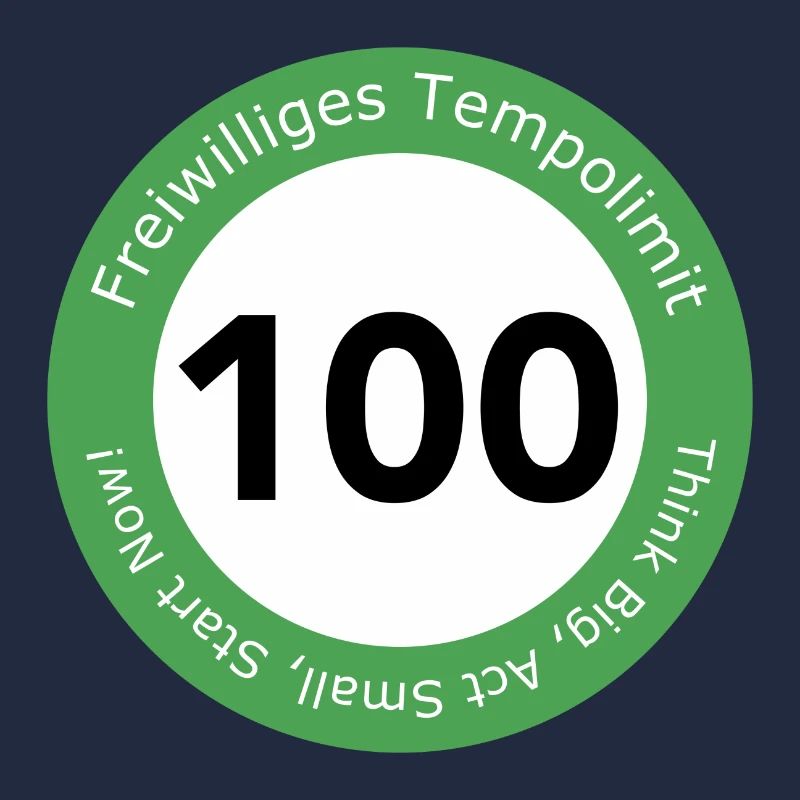 Freiwilliges Tempolimit 100