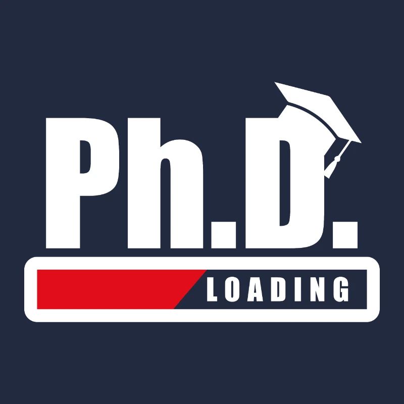 Student Ph.D. Loading Doctoral student Funny gift