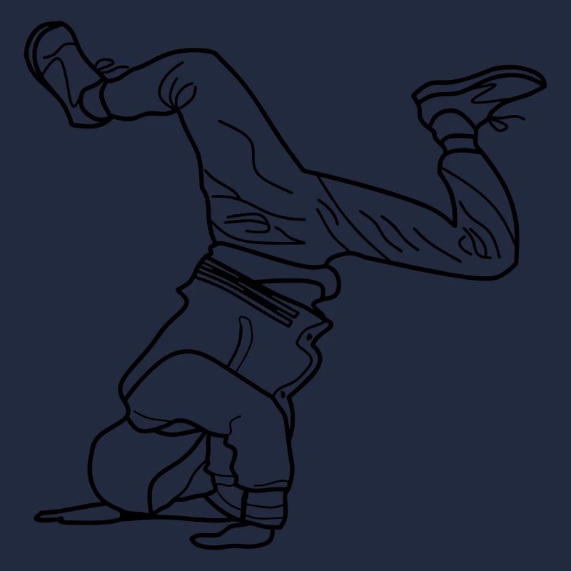 B Boy B-Boy Elbow Freeze noir break dance