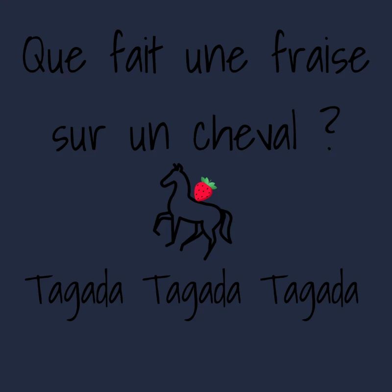 Blague du jour ! Cheval et Tagada