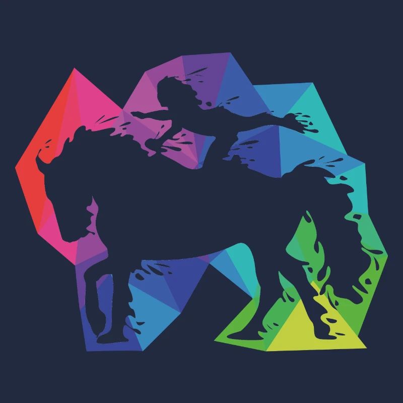 Cadeau de cheval de saut