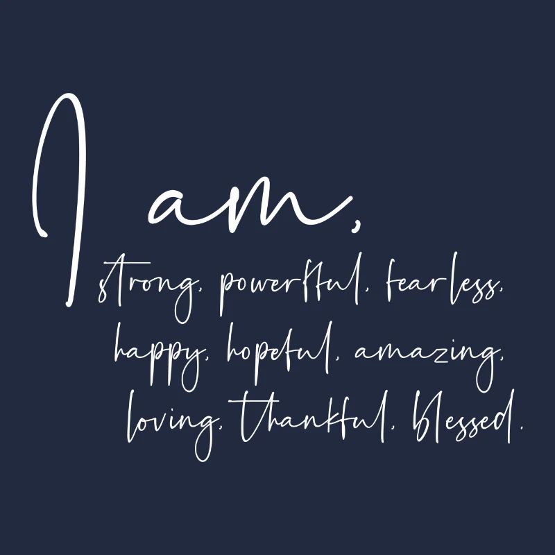 I am...