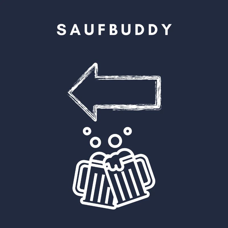 Saufbuddy - White