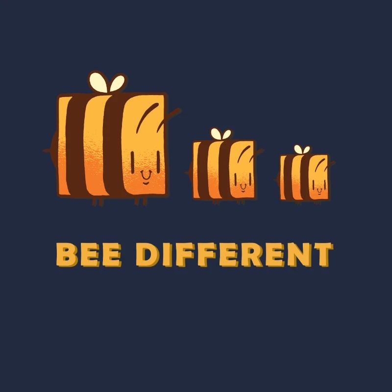abeille différente - être différente