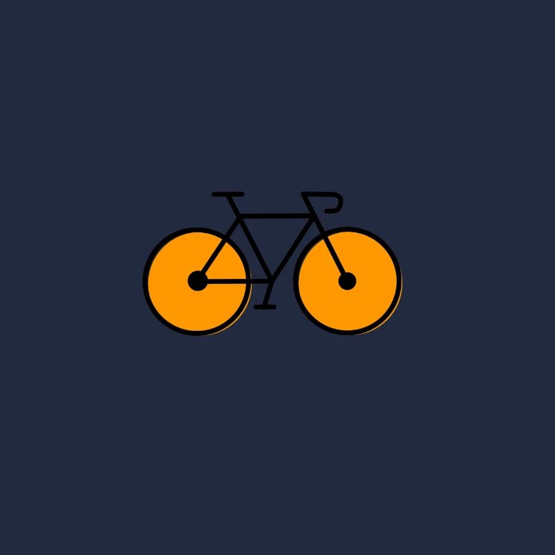 vélo de course orange