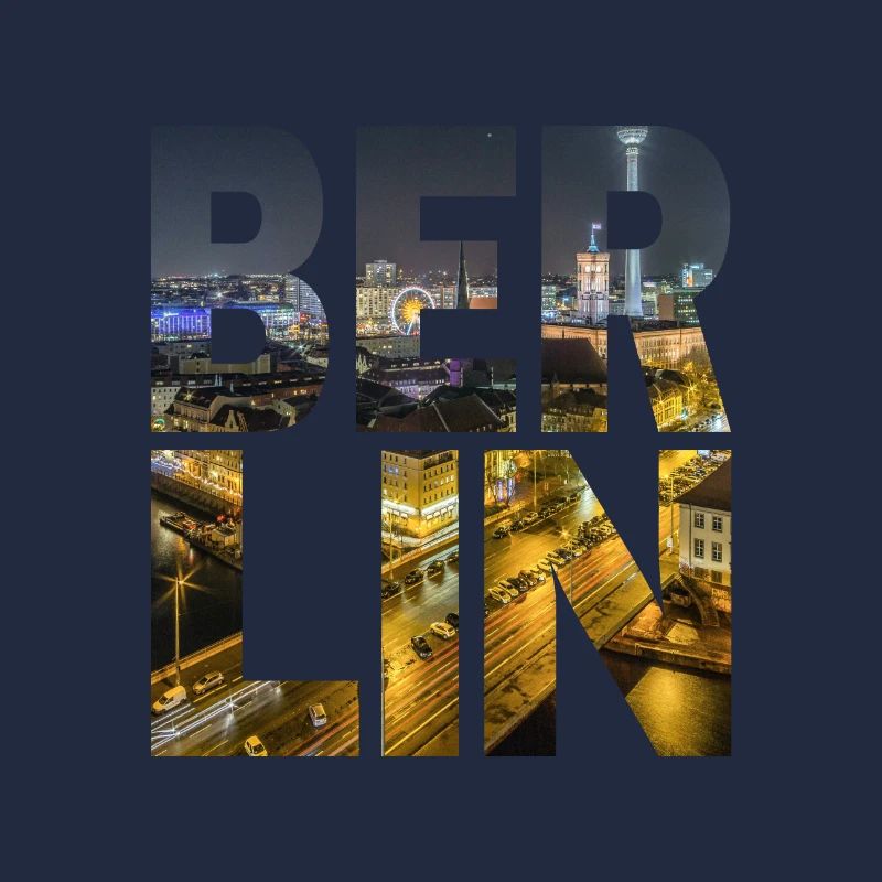 Berlin dans la nuit