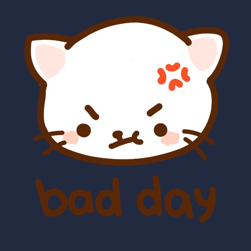 Saure Katze - bad day, kawaii, cool