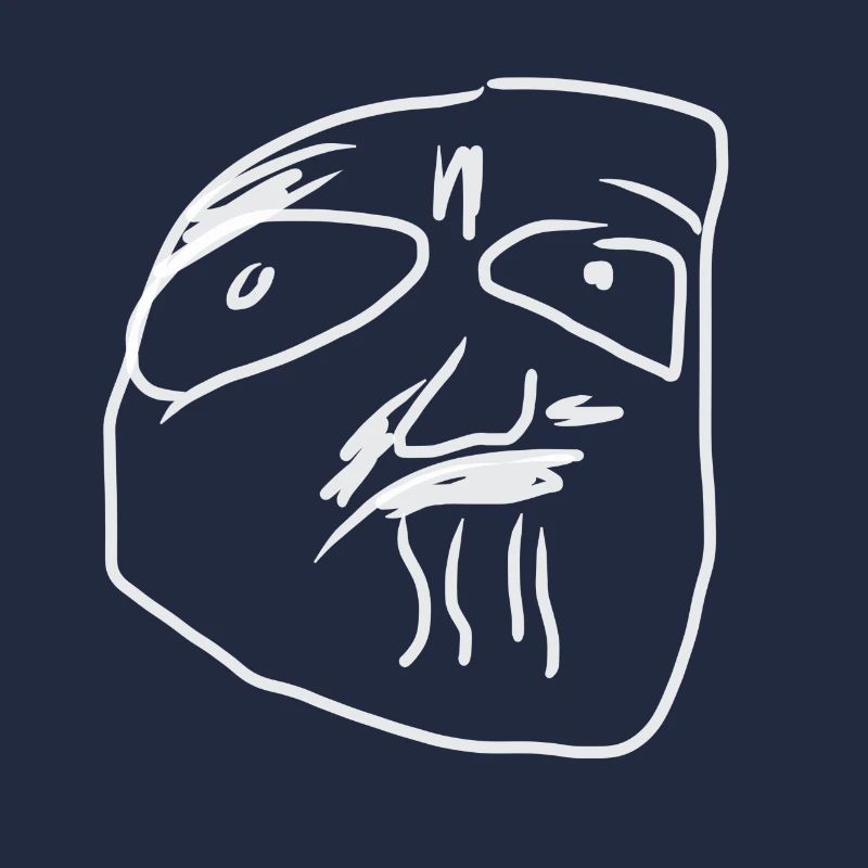 weird face
