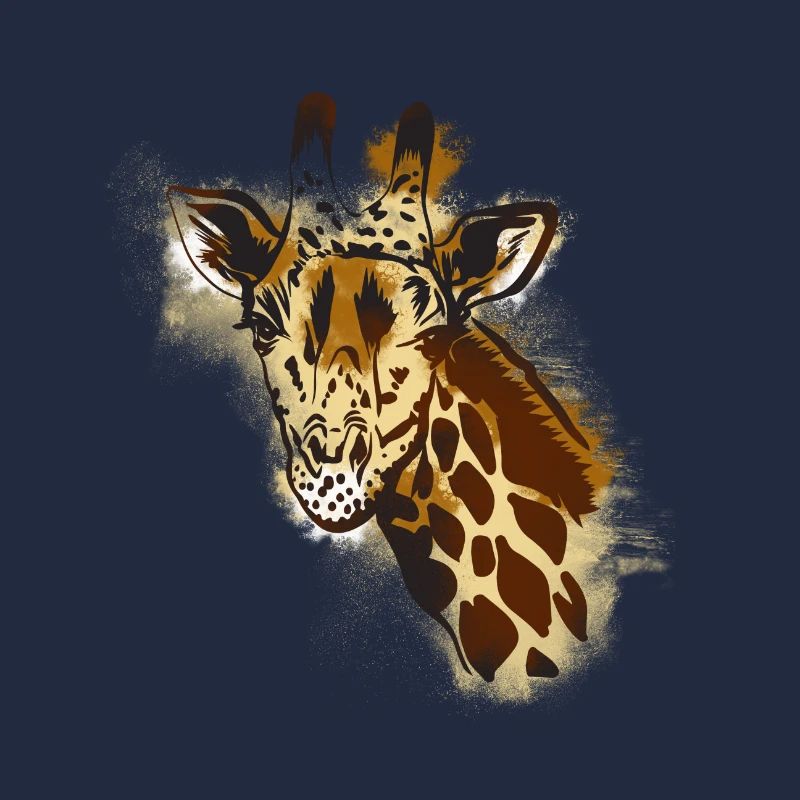 Girafe Afrikanisches Tier
