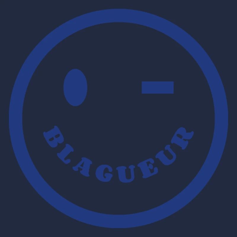 Blagueur Visage Abstrait