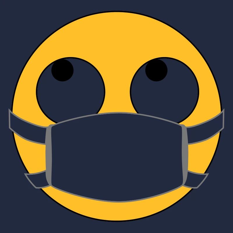 Un masque ? C’est agaçant ! Emoji avec masque