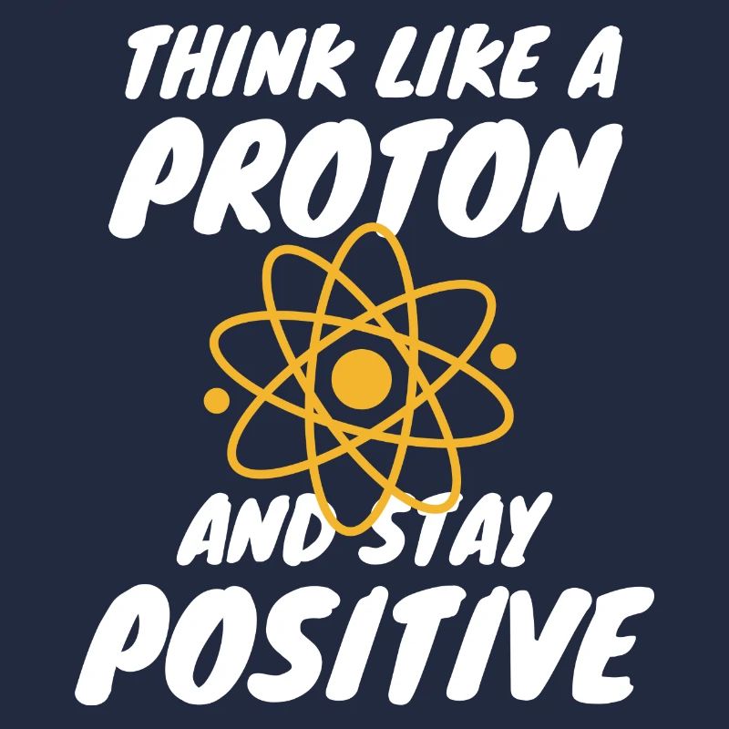 Chemie Shirt Science Pensez comme une chimie de protons