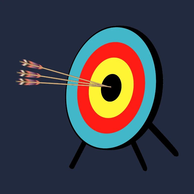 Trois flèches Bullseye