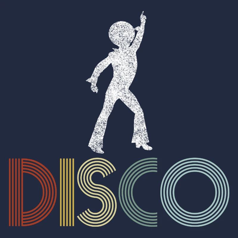 Disco 70s Retro Dancer