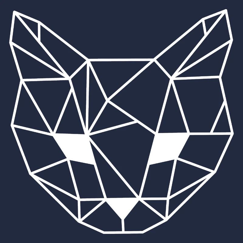 Katze Geometrisch Linie