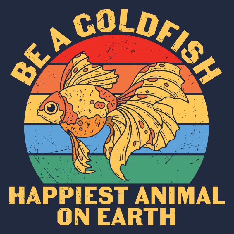 Sei ein Goldfisch glücklichstes Tier