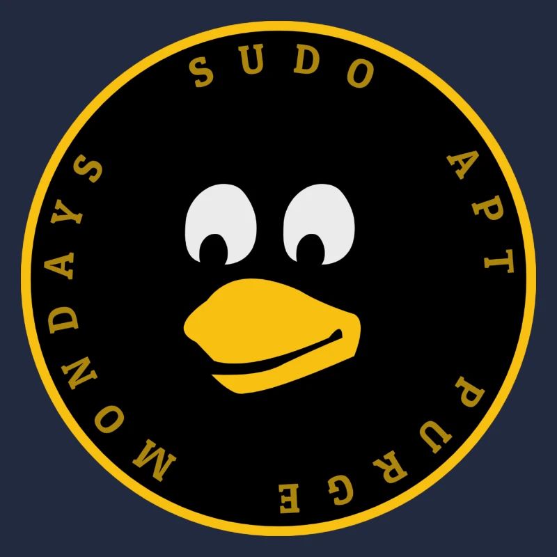 Linux Pinguin Tux Design