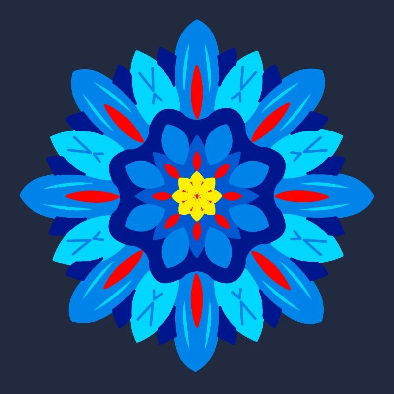 Blumen Mandala