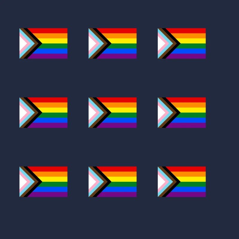 Drapeau de la Fierté du Progrès