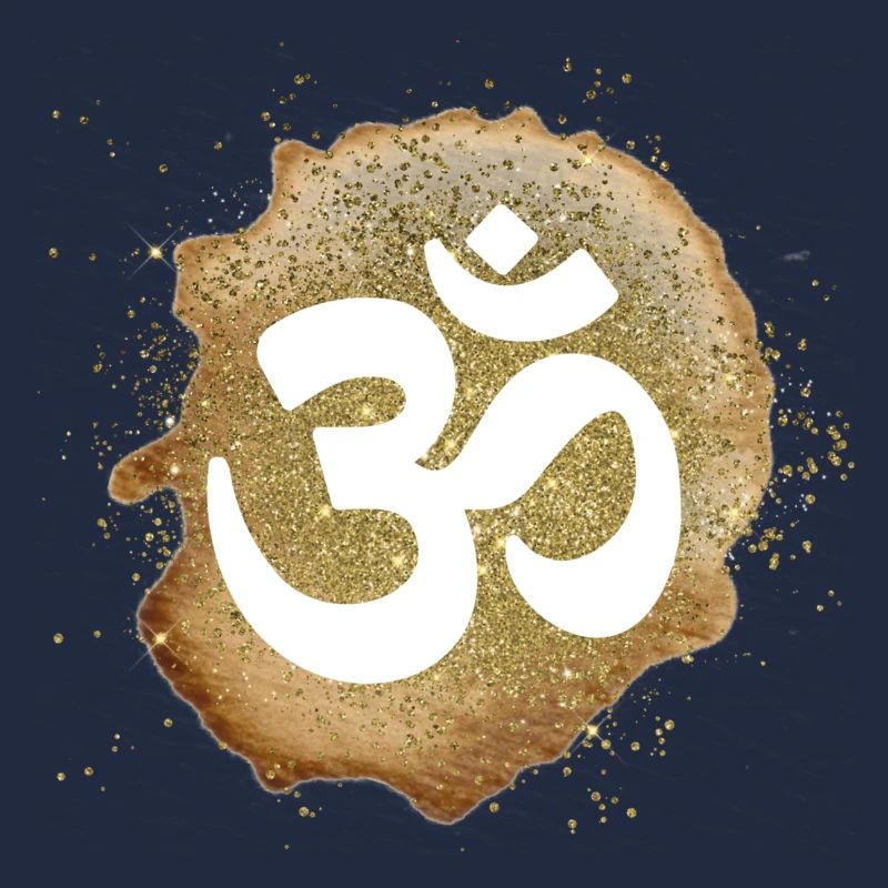 om zeichen gold erde elemente