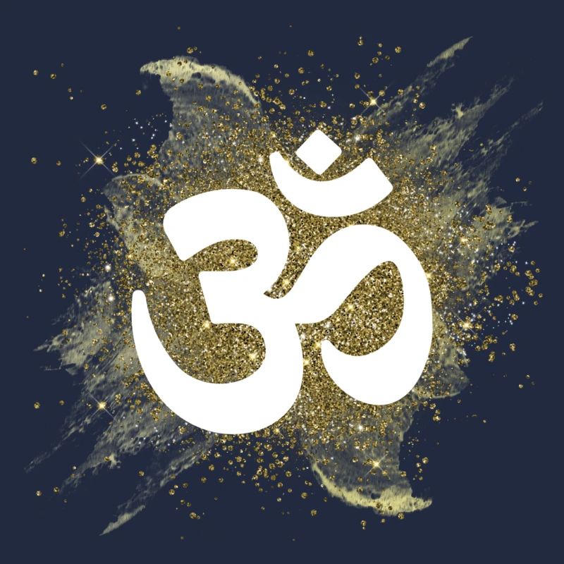 om Zeichen gold Luft element mantra