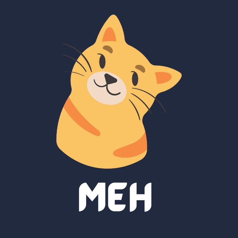 drôle de chat meh