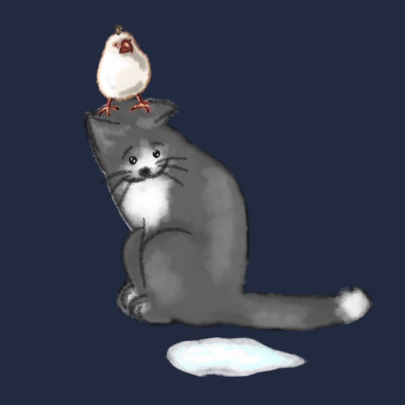 Chat et oiseau
