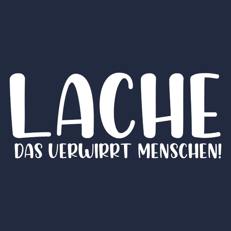Lache das verwirrt Menschen
