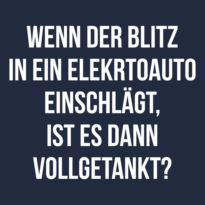 Wenn der Blitz in ein E Auto einschlägt getankt